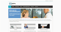 Desktop Screenshot of nursestaffing.net